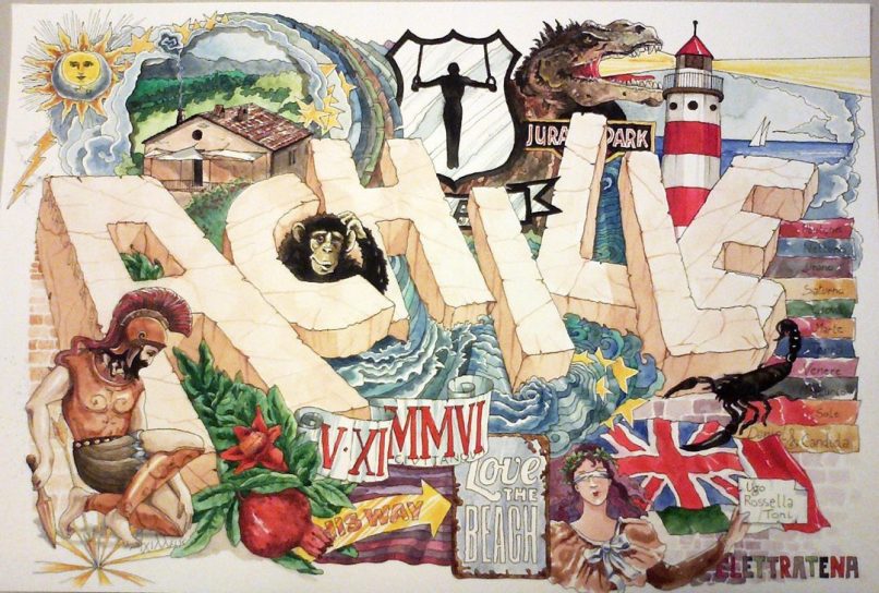 acquerello-Achille-di-Alessandro-Tizzi-(collezione-privata)